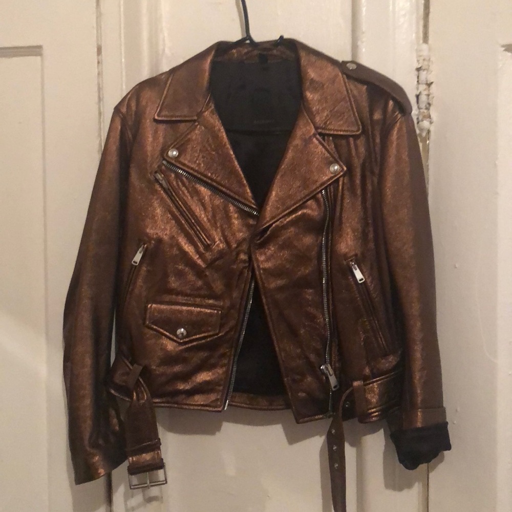 Leather jacket